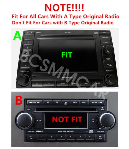 Fit For 2004-2009 Dodge Durango Stereo Radio Player 8" Touch Screen Android 14 - Bild 5 von 16