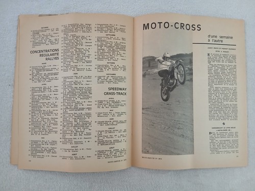 MOTO REVUE N°1873 17/2/1968 VERNIER DE LA 360 CZ A LA 250 OSSA - Picture 6 of 7
