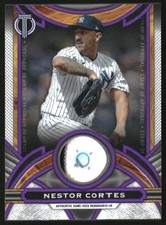 2023 Topps Tribute Stamp Of Approval Relics Purple #SOANCO Nestor Cortes /50