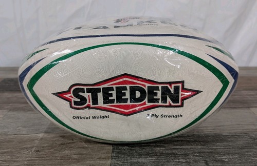 Pallone Steeden Rugby Union taglia 5 "FLANKER" nuovo in confezione - Foto 2 di 5