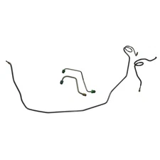 1973-74 Nova POWER DISC 4PC Front Preformed Brake Lines Set Kit Tubes Hoses OEM