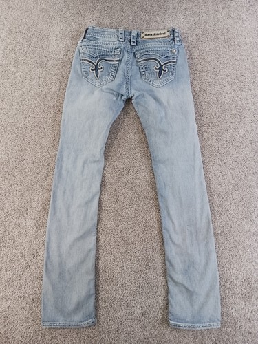 Rock Revival Vivian Straight Damen Denim Jeans 26 Blau Distressed - Bild 19 von 24