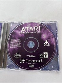 Atari Anniversary Edition (Sega Dreamcast) w/Manual Tested