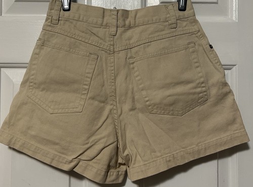 Vintage Disney Winnie The Pooh Embroidered Girls Khaki Shorts Size 7 - Picture 4 of 7