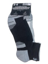 Under Armour Mens/Womens Performance Tech Socks NoShow/Low/QRTR/Crew; Size 4-16