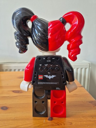 Lego 2017 DC The Batman Movie Alarm Clock mini fig - Harley Quinn - Working - Picture 3 of 5