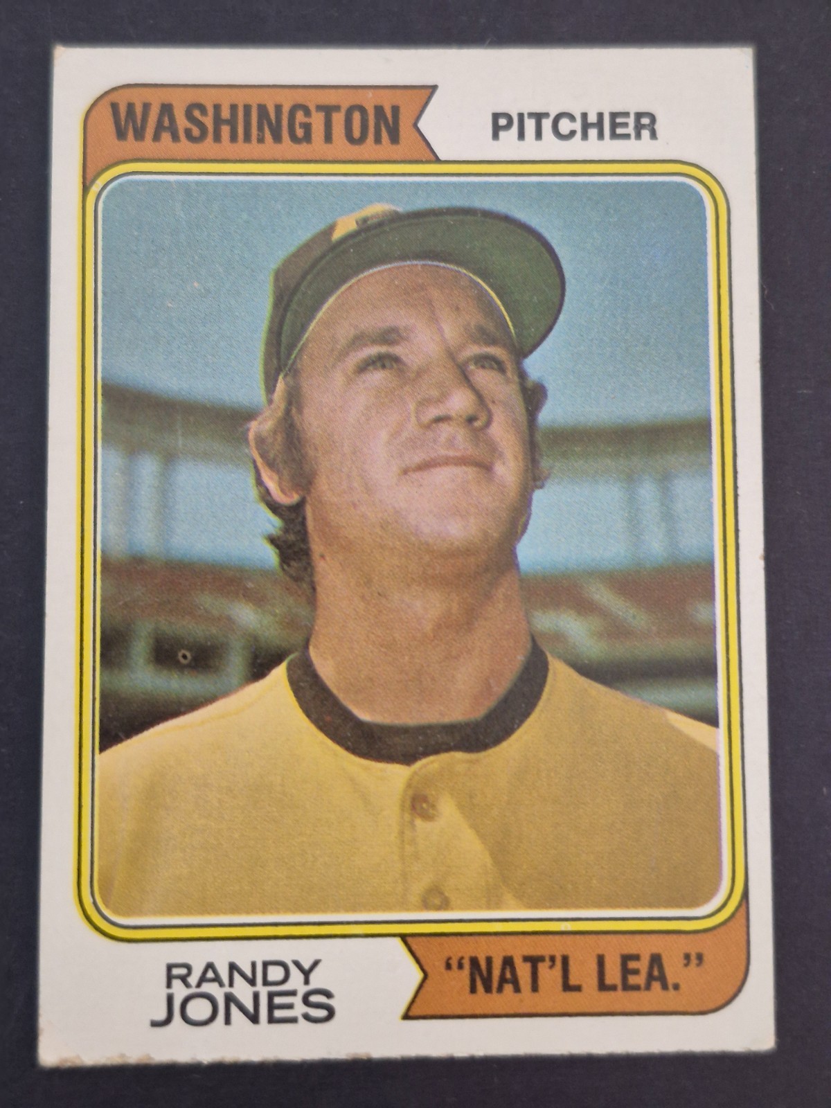 1974 Topps #173B Randy Jones WASH RC
