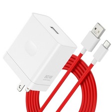 Compatible for Oneplus 13 12 12R 11 10 Pro Charger Fast Wall Block 80W 65W fo...