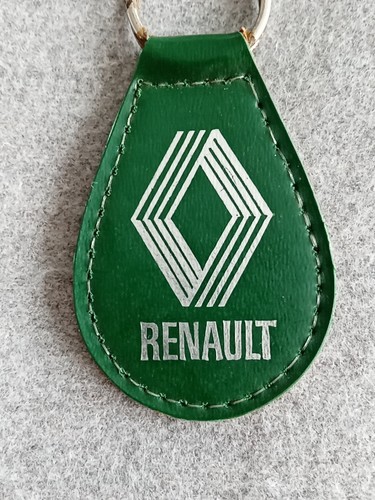 Vintage Renault Car Key Ring From Taylor & Ackroyd Dealer Halifax W Yorkshire - Picture 5 of 7