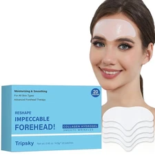 Tripsky Forehead Wrinkle Patches For Anti-Wrinkle, Overnight Facial Wrinkle Patc
