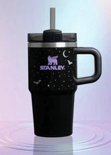 Stanley x Target SPELLCAST BLACK Halloween 20 oz Quencher Tumbler ~ New ~ 2025