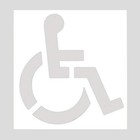 Efficiently Mark Disabled Parking Spaces with Our Reusable Silicone Stencil