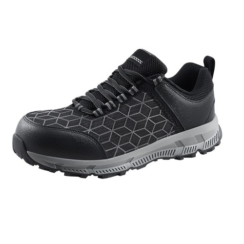 Steel Toe Shoes for Men US Size 13 Wide Athletic Work Shoe Sneakers Black - Picture 8 of 12
