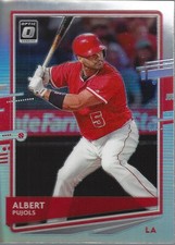 2020 Donruss Optic Holo #193 Albert Pujols - BB