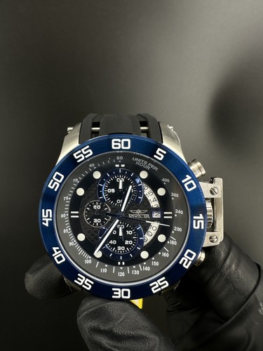 New Invicta I-Force Chronograph Watch Men's 51mm Black Blue 19252