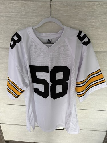 Jack Lambert "HOF 90" Authentic Signed Black Pro Style Jersey With COA - Picture 4 of 5