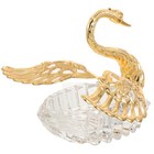  Swan Gewürzglas Gewürzkanister dekorative Schwanzuckerbehälter für