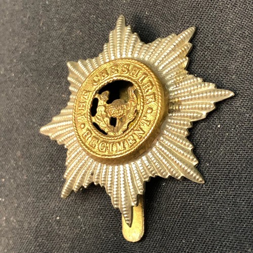 Original WW2 Britannique Calotte Militaire Badge - Cheshire Regiment - Picture 2 of 6
