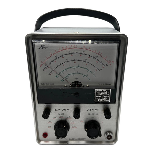 LV-76A Leader Vacuum Tube Voltmeter - Picture 1 of 3
