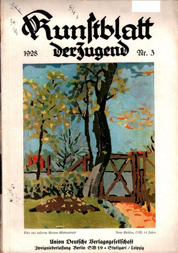 Kunstblatt der Jugend. Schöpferische Schularbeit in Bild und Wort ; 1928 / Nr. 2 - Picture 1 of 1