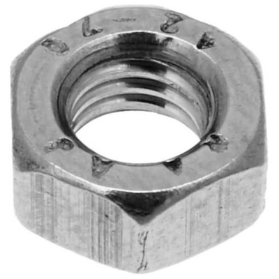 Edelstahl Sechskantmuttern M6 A2 (100 Stk.) - Hochwertige Normmuttern hex nuts