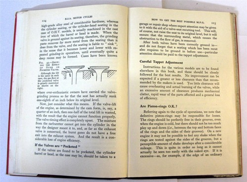 BSA 1931-1953 Pearsons Motorcycle Maintenance Handbook 1955 6th Edition - Picture 7 of 8