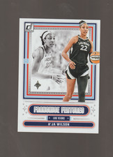 aja wilson 2025 Panini Donruss WNBA  Franchise Features,south carolina,las vegas