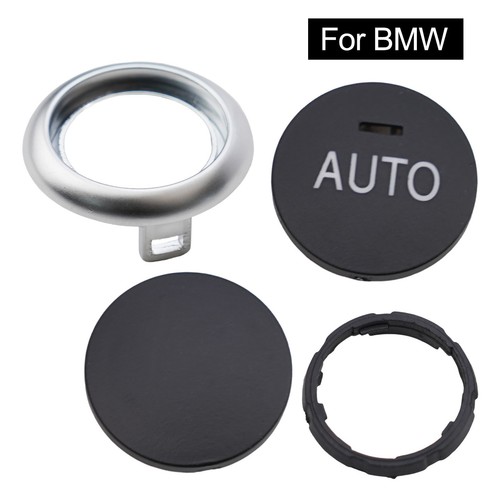 Control Button Knob Black+Silver 61319393931 For BMW 5 6 7 Series X6 - Picture 10 of 12