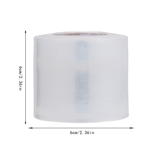 3 Rolls Reusable Plastic Film Lip Stretchy Makeup Plastic Wrap - Foto 4 di 12