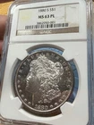 New Listing1880-S (MS63 PL) Morgan Silver Dollar $1 NGC, 2950-001, Free Shipping
