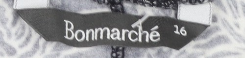 Bonmarché Women’s Blue Floral Stretch Pencil Skirt Size 16 - Picture 5 of 12