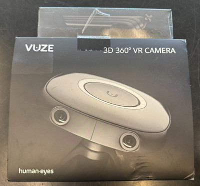 Vuze 360 3D VR 4K Video Camera - Humaneyez with box, case, Tripod