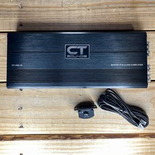 Used CT Sounds CT-1500.1D 1500 Watts RMS Monoblock Car Audio Amplifier