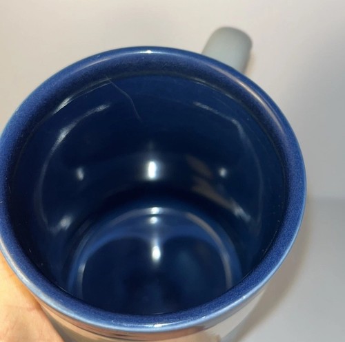 Taza de té de café Otagiri de colección gaviotas gres Japón 12 oz aves oceánicas ALTO MCM - Imagen 8 de 9