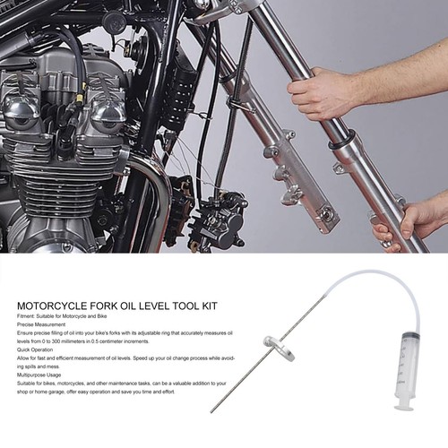Motorrad Gabel Ölstand Werkzeug Kit Genaue Effiziente Messung Gabel Ölstand - Bild 4 von 22