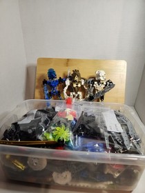 2003 LEGO Bionicle Takanuva 8596 (With Mask) 8571 Kopaka Nuva 8533 Toa Mata Gali
