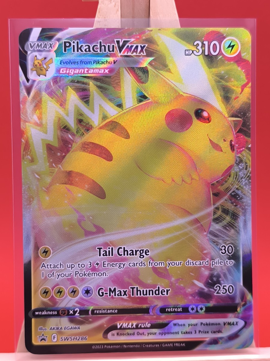 Pikachu VMAX SWSH286 Crown Zenith Full Art Ultra Rare Promo