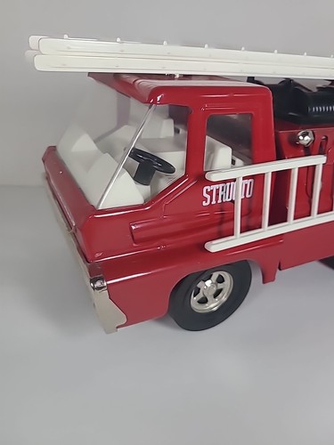 2001 Structo Fire Truck No. 11004 Pressed Steel Complete - Picture 2 of 12