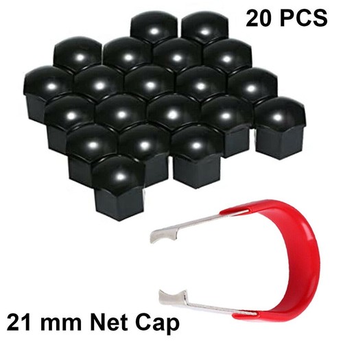 Practical NUT BOLT Wheel ALLOY Accessories Black CAP Parts 20PCS COVERS - Picture 6 of 10