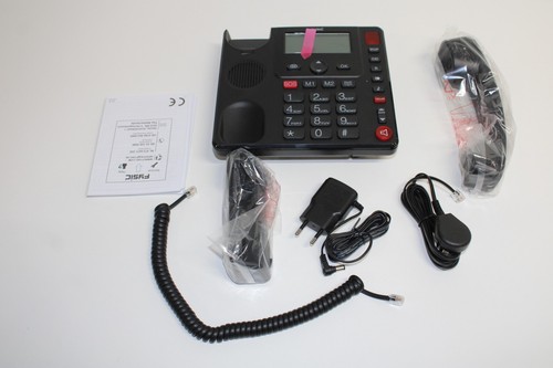 Fysic FX-3940 Seniorentelefon mit groen Fototasten, schwarz - Zdjęcie 7 z 8