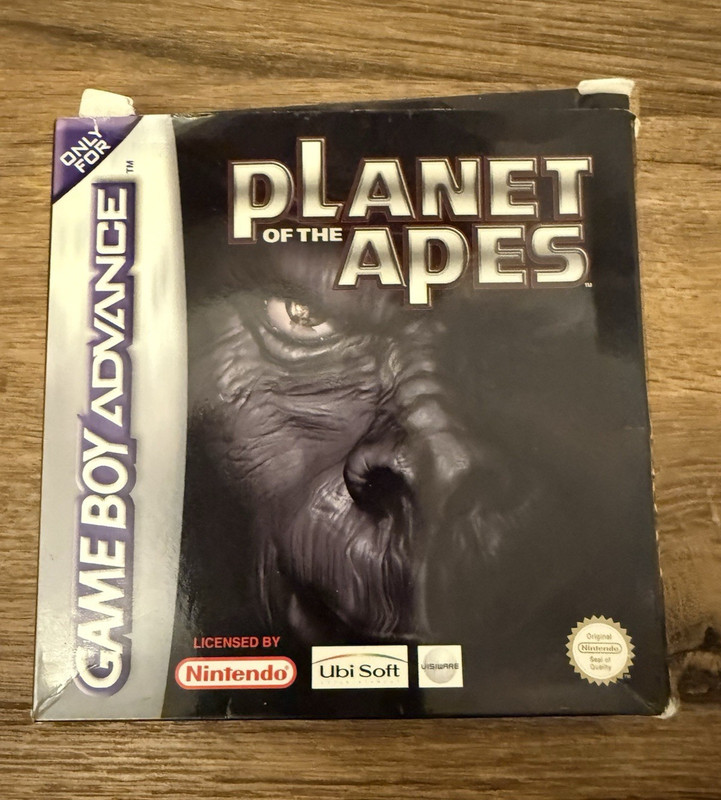 Planet of the Apes for Nintendo Game Boy Advance Manual Included