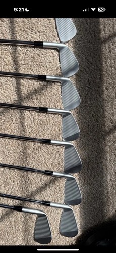 New Taylormade P7MB iron set 3-PW KBS Tour Stiff flex Steel irons P7 MB - Picture 6 of 11