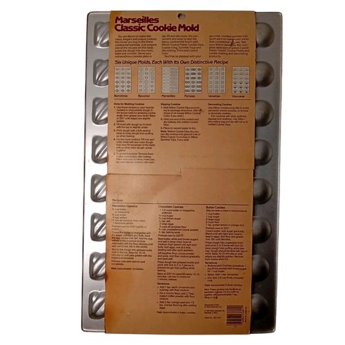WILTON 3 Cookie Makers classic cookie molds Marseilles Venetian Viennese recipes - Bild 3 von 14
