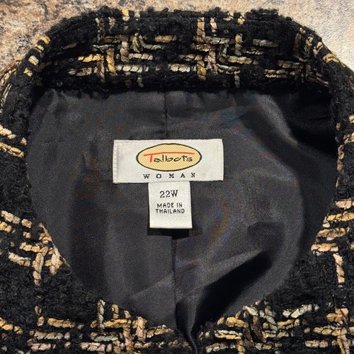 Blazer Talbots Vintage Lana Preppy Retro Ivy League Academia Clásico Carrera 22W - Imagen 3 de 5