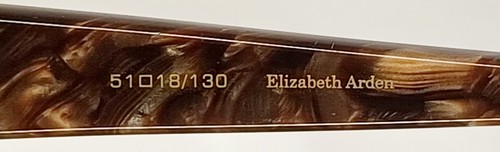 Originale ELIZABETH ARDEN EA 1067A-1 Eyeglasses BROWN New Metal 51-18-130 - Picture 11 of 13