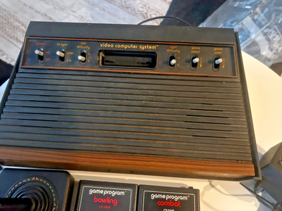 Original Atari 2600 Starter Set: Console w/ (9) Classic Games | eBay