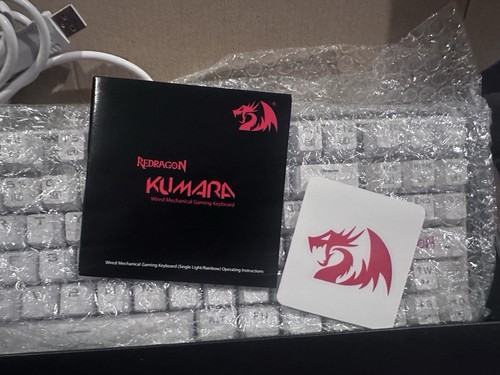 Redragon Kumara Mechanical Gaming keyboard High Speed Wired Rainbow Backlit - Picture 3 of 19