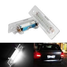 2x LED Kennzeichen Beleuchtung Weiß für Porsche 911 Carrera GT3 GT2 Boxster 986