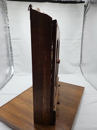 Vintage Wood Cabinet Spice Rack Country Kitchen Wall Mounted - Imagen 15 de 24