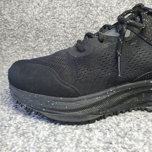 Skechers D'Lux Trail Mens Walking Memory Foam Trainers Goodyear Black UK 7.5 - Picture 5 of 17